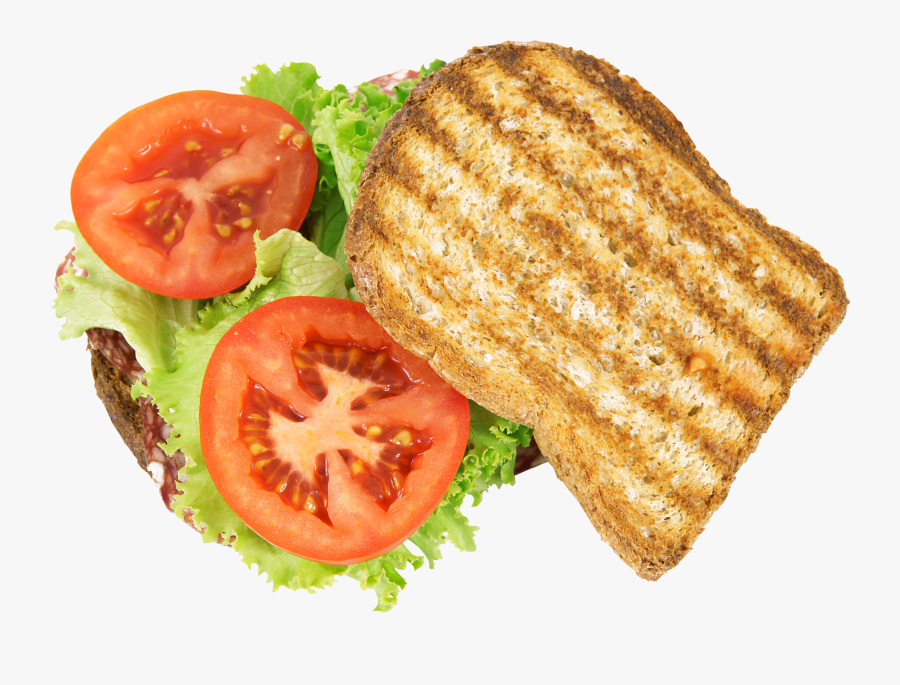 Burger And Icon Web - Sandwich From Top Png, Transparent Clipart