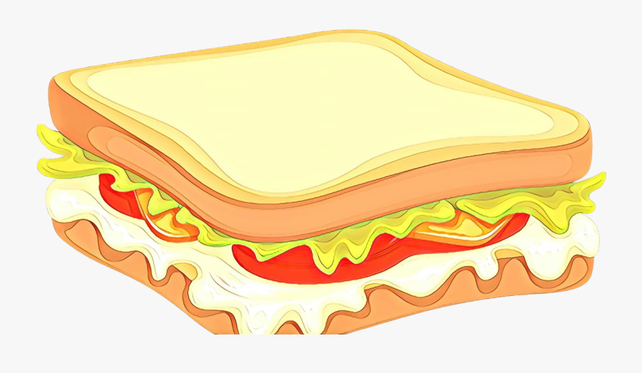 Clip Art Sandwich Toast Portable Network Graphics Transparency - Transparent Background Sandwich Clipart, Transparent Clipart