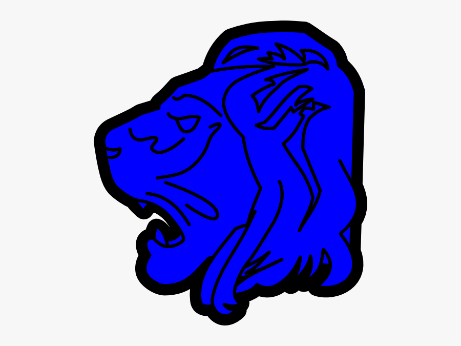 Lion Head Clip Art, Transparent Clipart