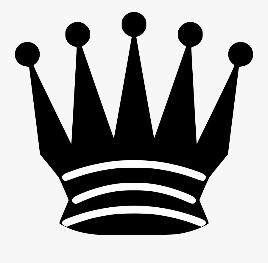 Chess Tile - Chess Black Queen Png, Transparent Clipart