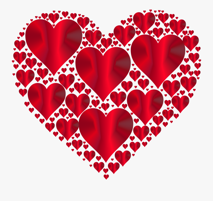 Heart February Clipart - Transparent Heart Shape Png, Transparent Clipart