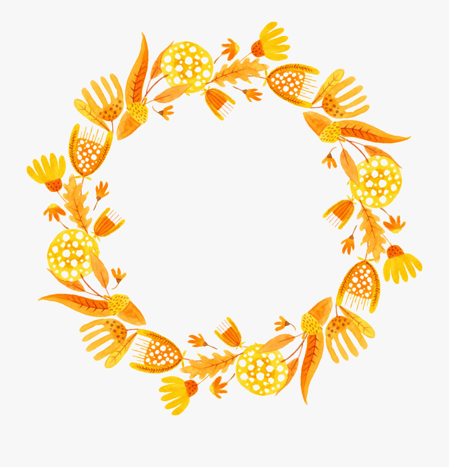 Autumn Garland Transparent Free Buckle Png, Transparent Clipart