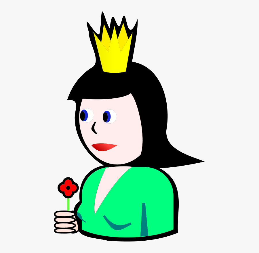 Queen Of Clubs - Queen Clip Art, Transparent Clipart