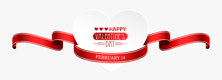 February Clipart High Resolution - Valentines Day Decor Transparent, Transparent Clipart