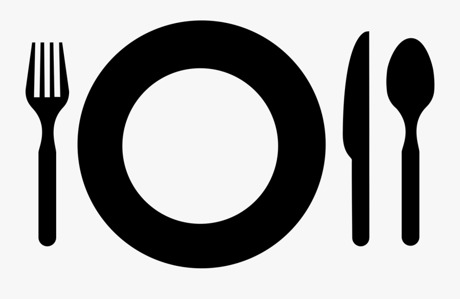 Spoon Clipart Knife Fork - Food Symbol Png, Transparent Clipart