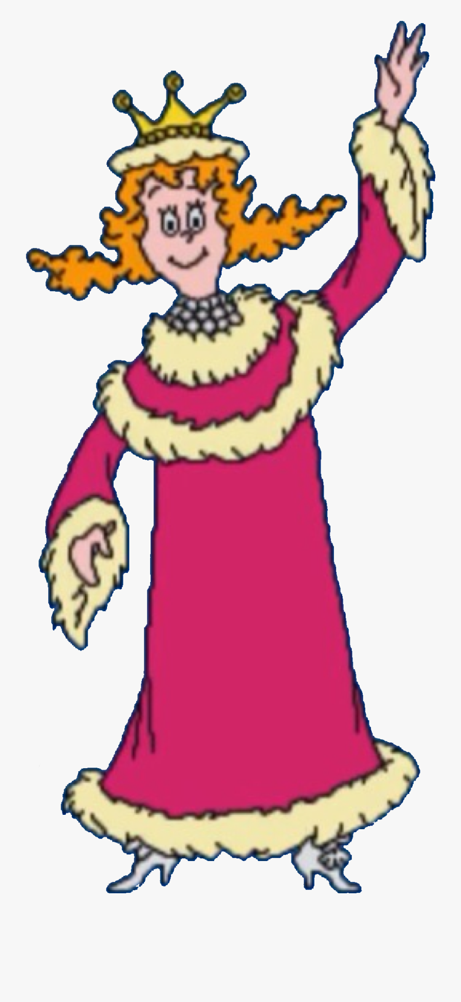 Book Clipart Queen - Dr Seuss Queen Of Quincy, Transparent Clipart