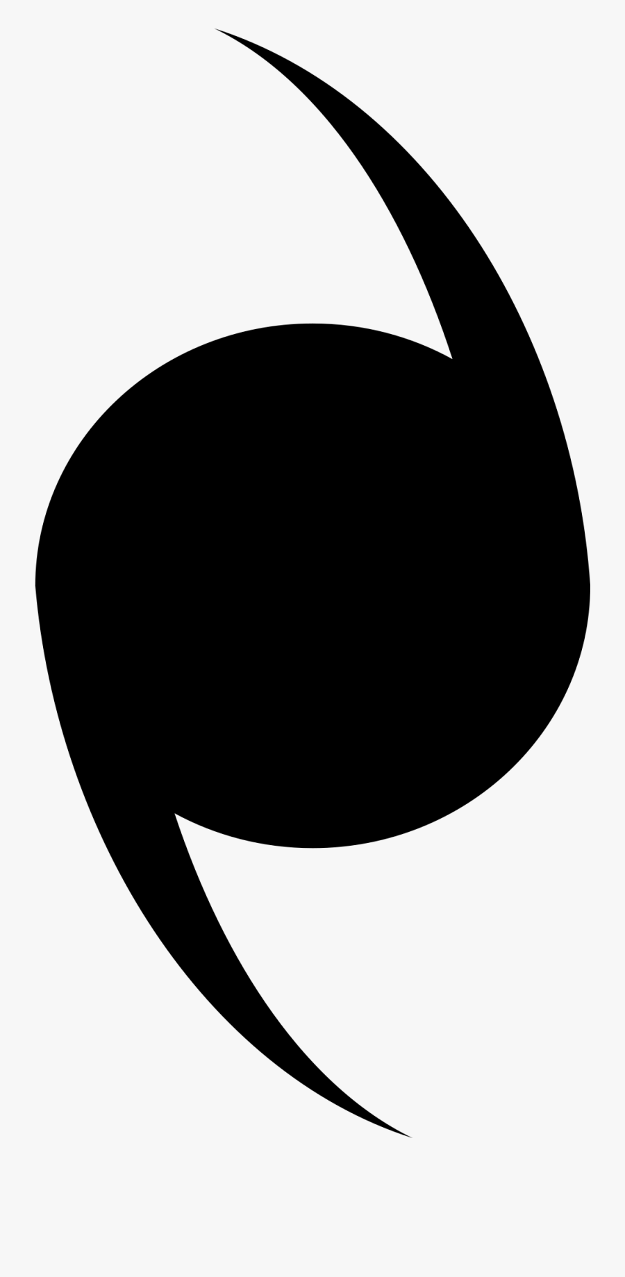 File - Hurricane South - Svg - Tropical Cyclone Symbol Southern Hemisphere, Transparent Clipart