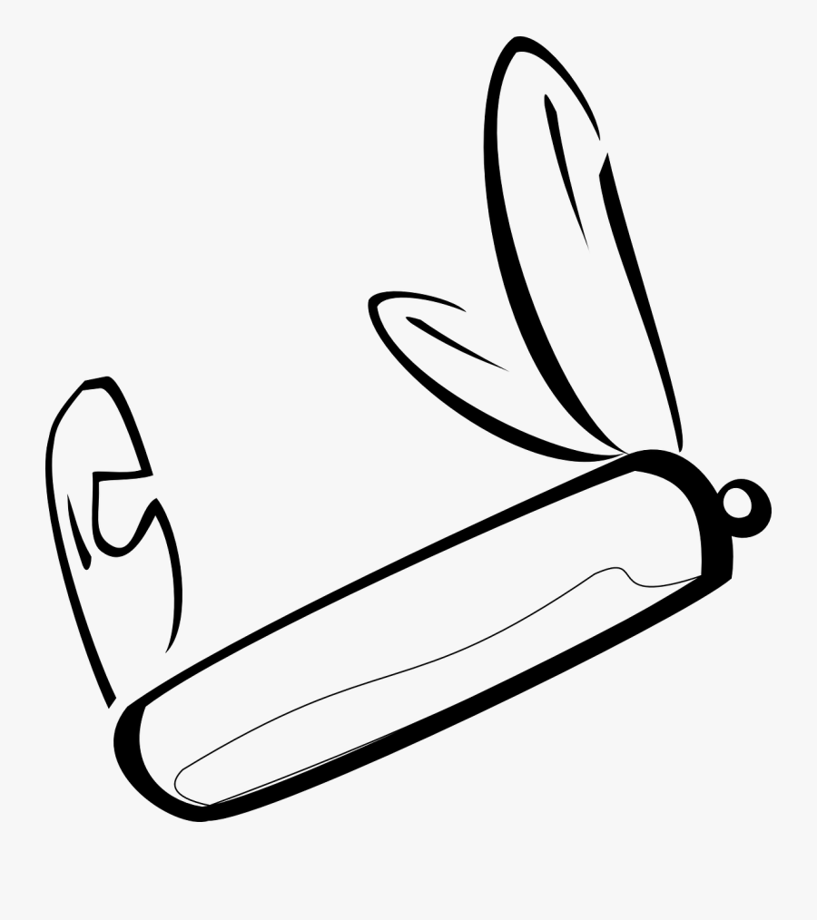Thumb Image - Clip Art Pocket Knife, Transparent Clipart