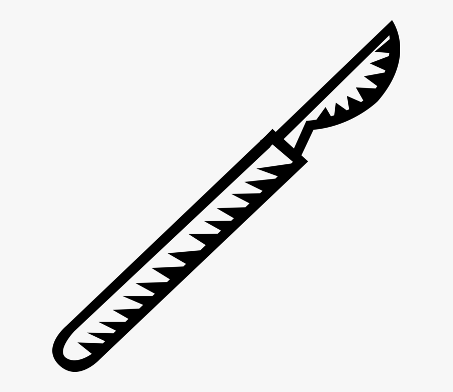 Transparent Knife Clipart - Transparent Scalpel Clipart, Transparent Clipart