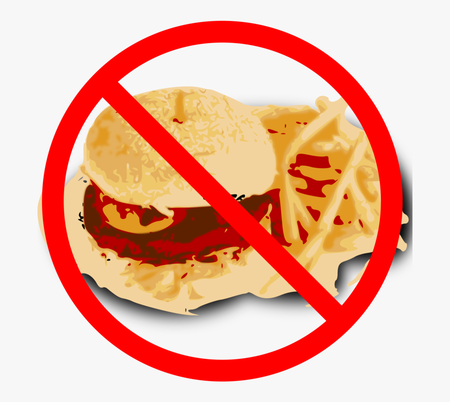 No Junk Food Transparent, Transparent Clipart