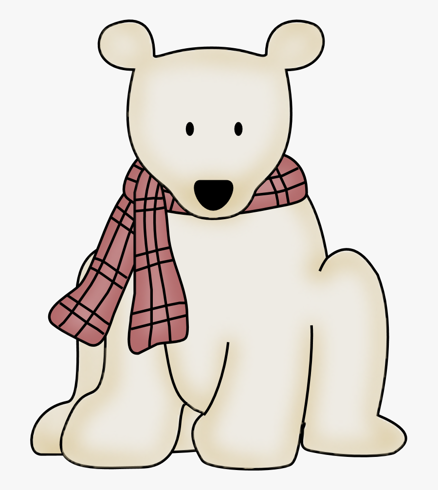 January Teddy Bear Clipart - Polar Bear Png Clipart, Transparent Clipart