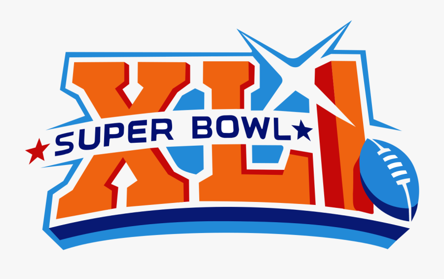 February Clipart Super Bowl - Super Bowl Xli Logo Png, Transparent Clipart
