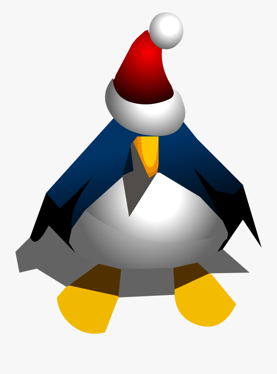 Santa Hat Club Free - Club Penguin Sprites, Transparent Clipart