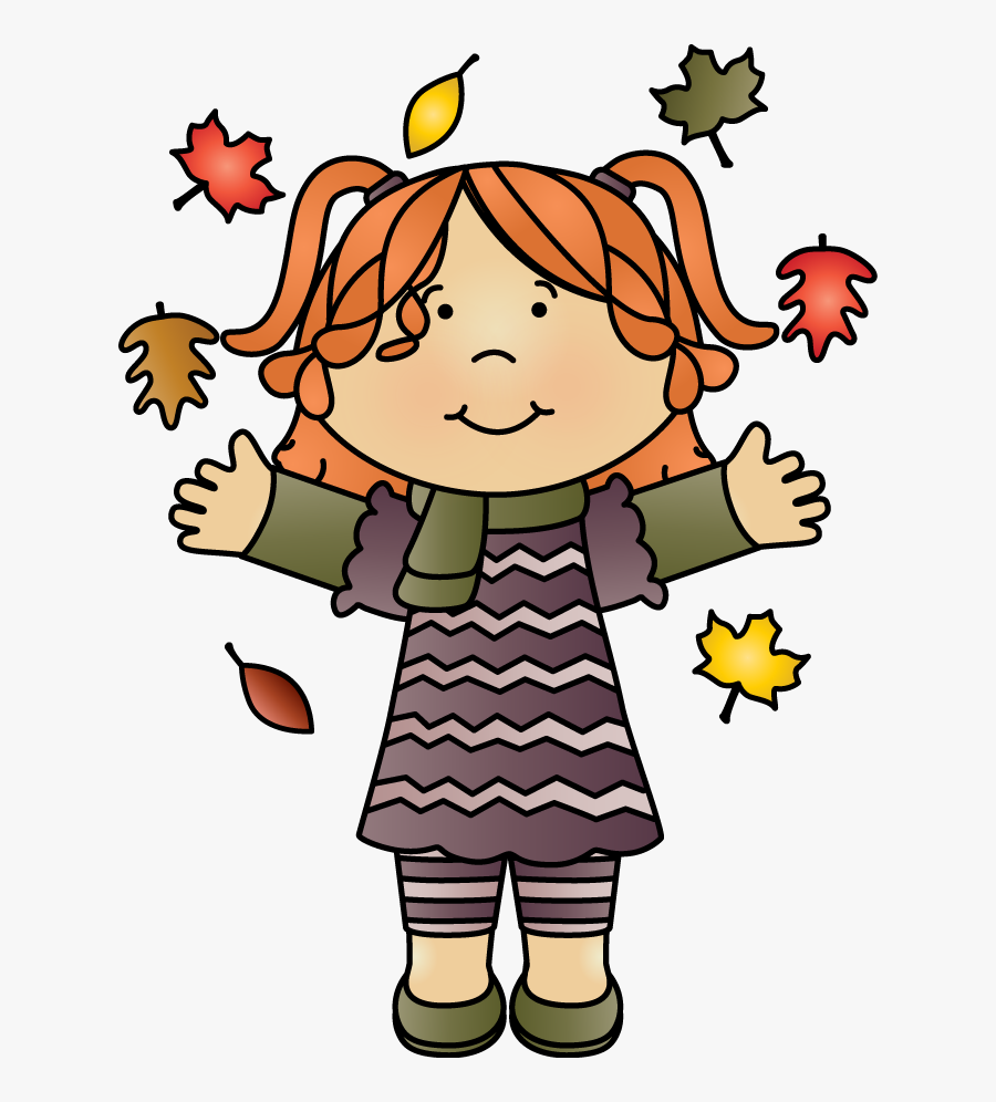 Fall Clipart Child - Whimsy Clips Fall, Transparent Clipart