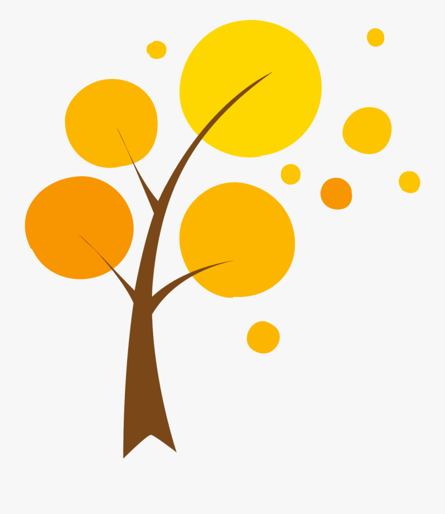 Cute Fall Tree Clipart - Cute Tree Clipart Png, Transparent Clipart