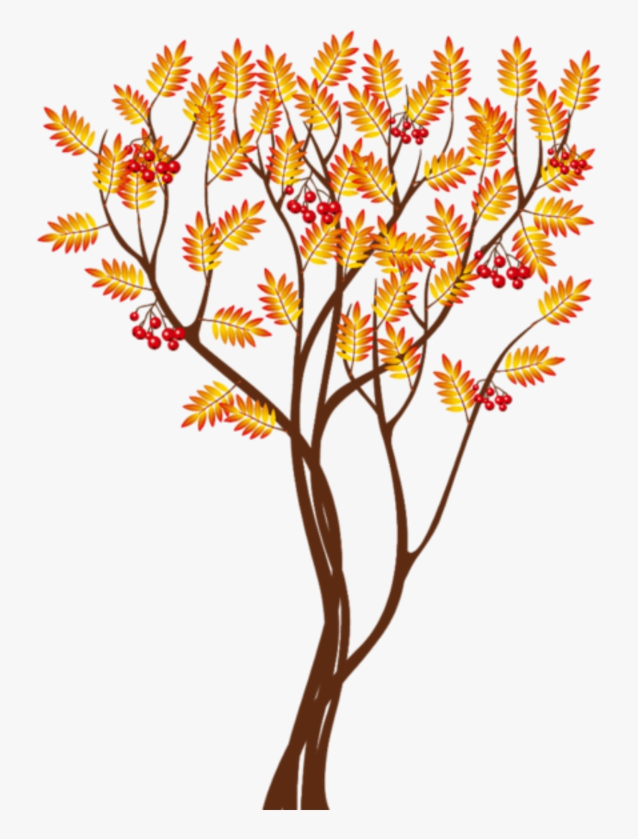 Fall Tree Transparent Autumn Clipart Image Png - Transparent Fall Tree Clipart, Transparent Clipart
