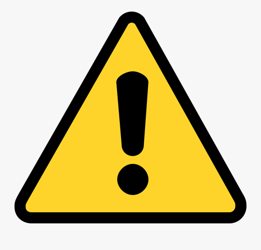 Cliparts Zone Flag Symbol - Warning Icon, Transparent Clipart