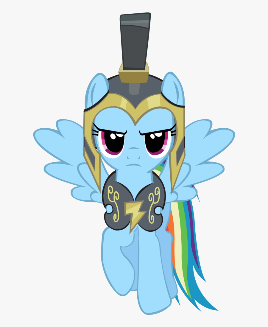 Rainbow Dash Hurricane Armor Vector - Rainbow Dash Armor, Transparent Clipart