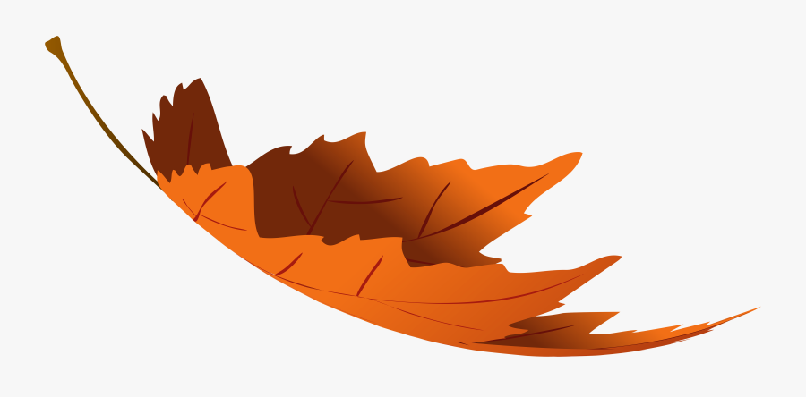 Fall Clipart Falling Leave - Falling Leaf Clip Art, Transparent Clipart
