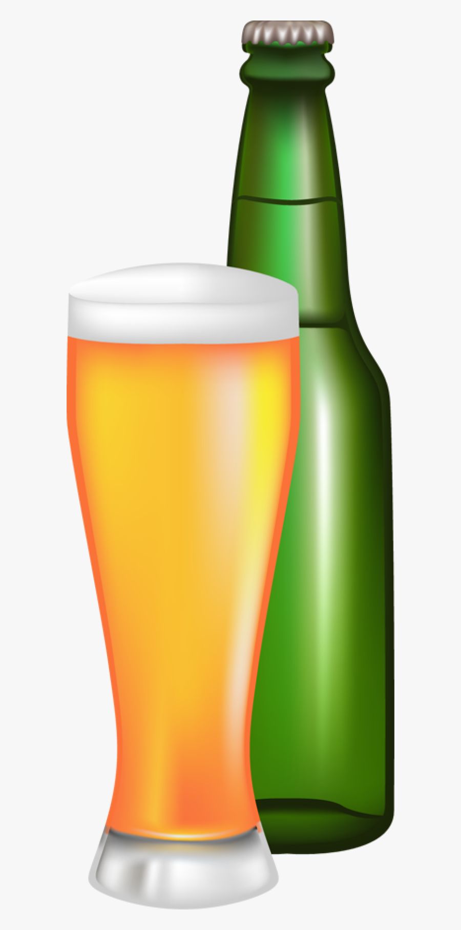 Beer Clipart Beer Wine - Transparent Beer Bottle Clipart, Transparent Clipart