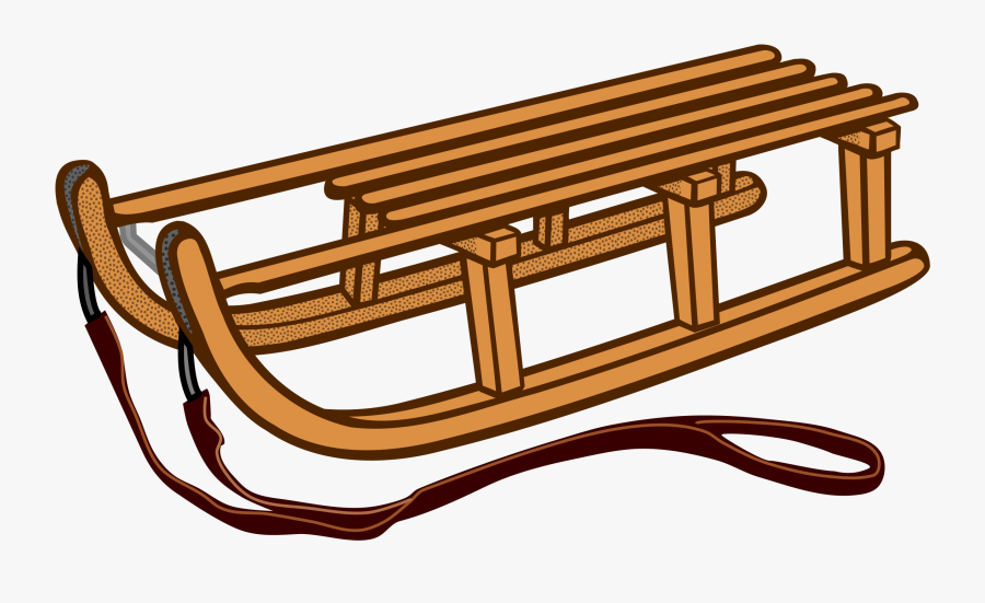 January Clipart Toboggan - Sled Clip Art , Free Transparent Clipart