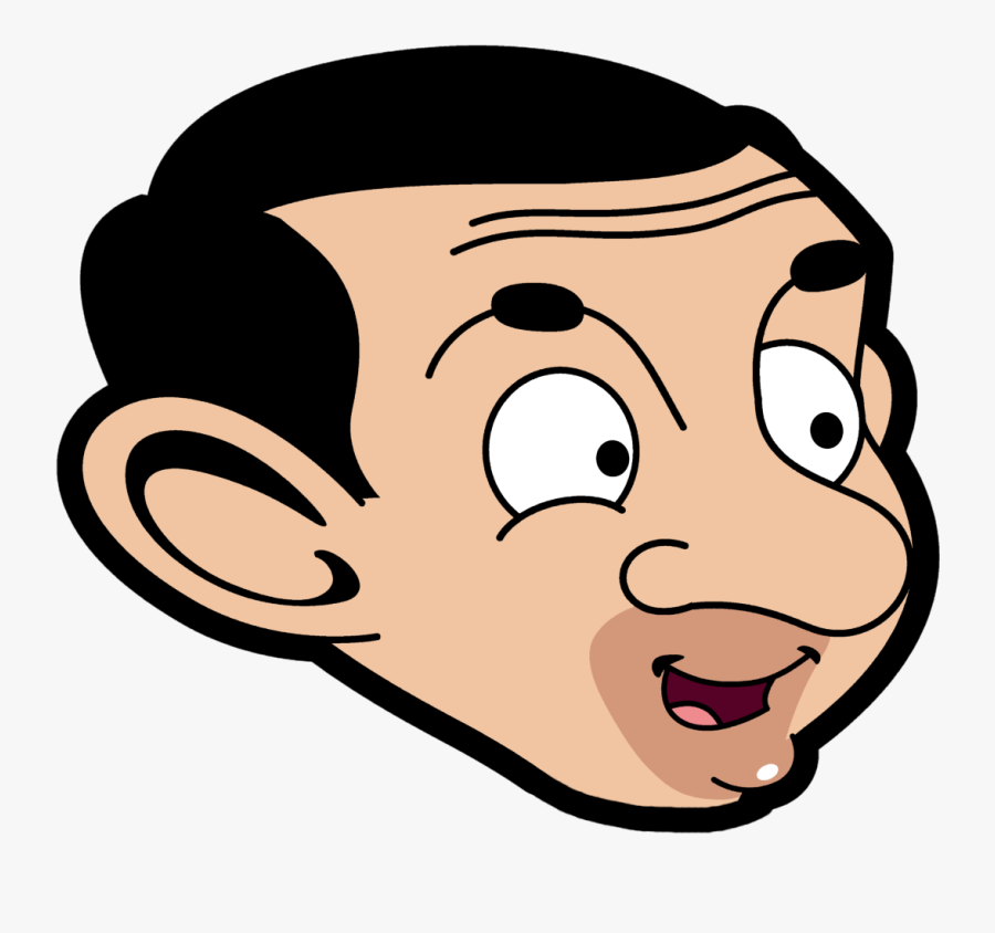 Mr Bean Cartoon Face