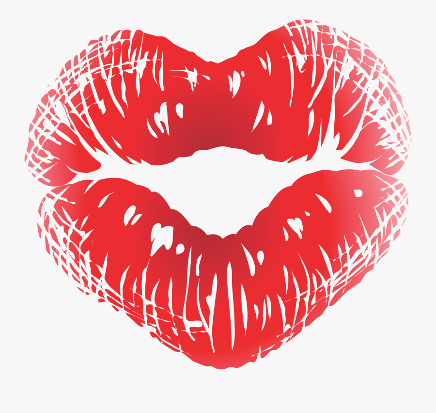 February Kiss Clipart - Kiss Clipart Png, Transparent Clipart