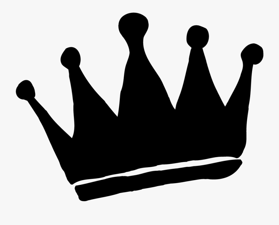 Black Crown Blackcrow Queen King Tumblr Hipster Sticker - Png Hipster, Transparent Clipart