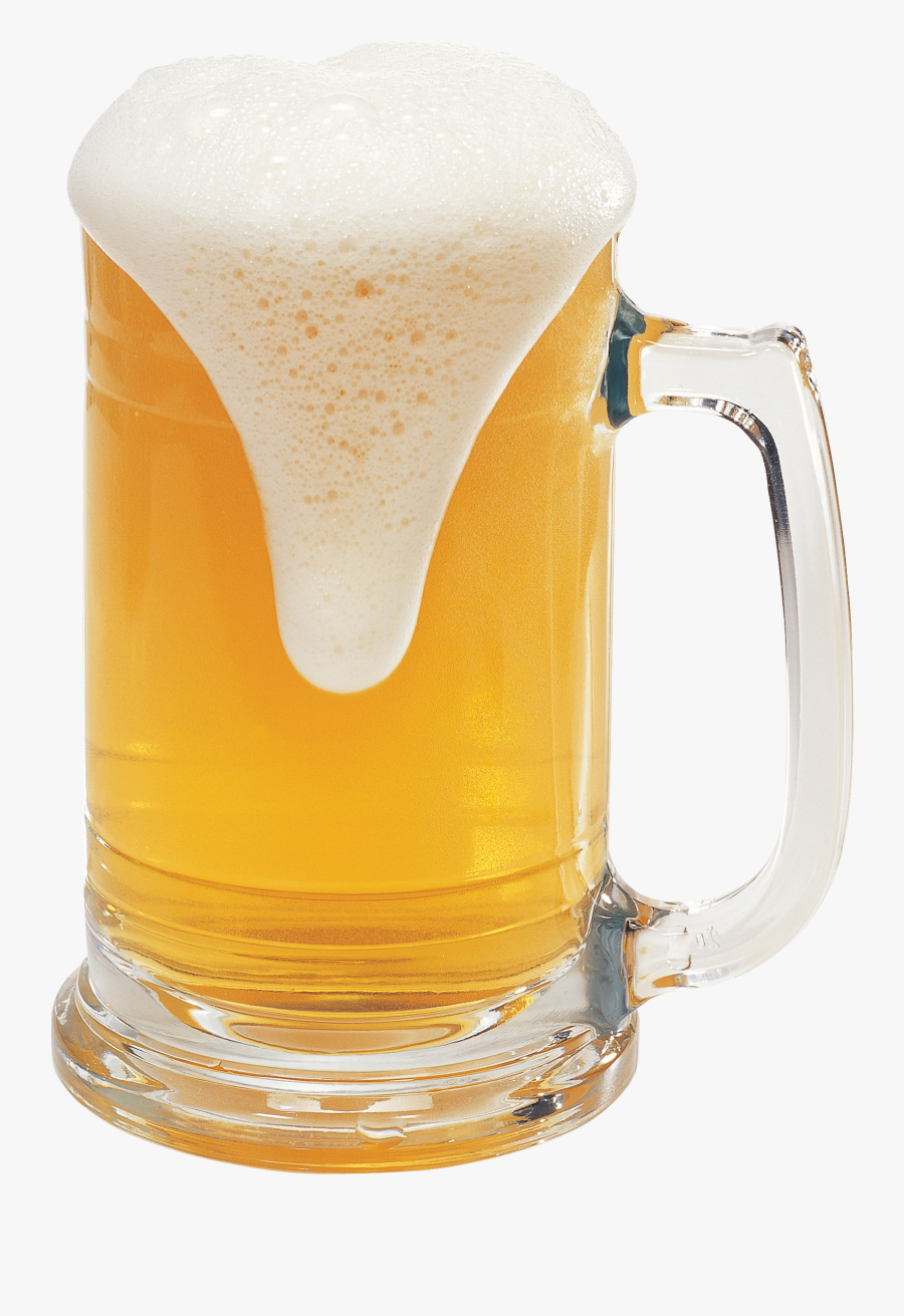 Beer With White Background, Transparent Clipart