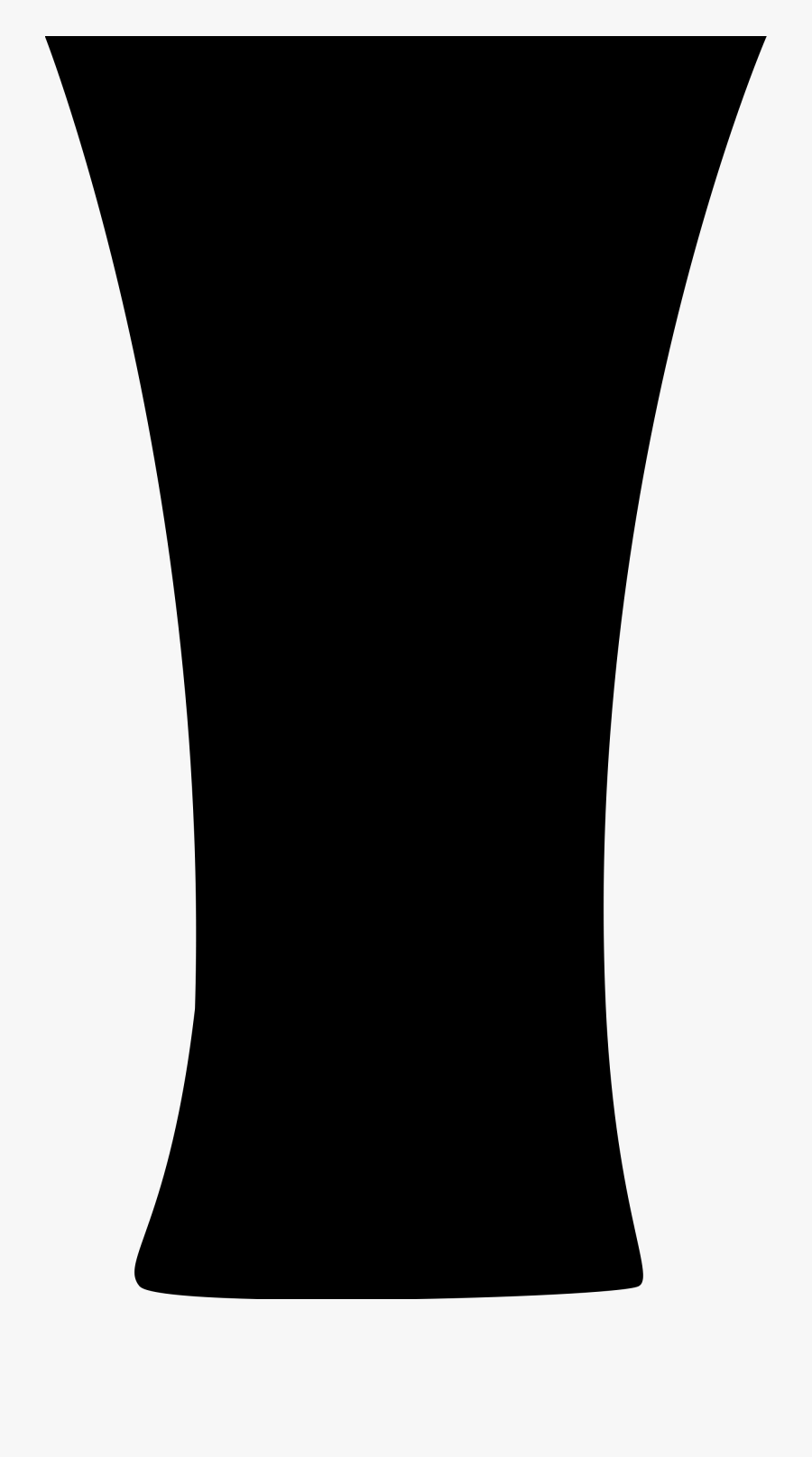 Beer Glass Silhouette Png - Circle, Transparent Clipart