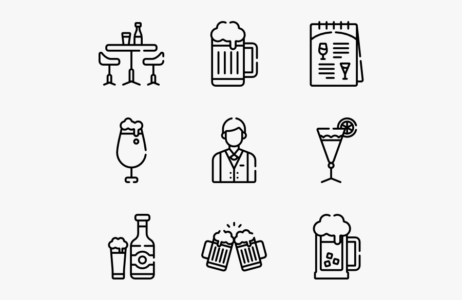 Beer - Cheers Beer Sketch Png, Transparent Clipart