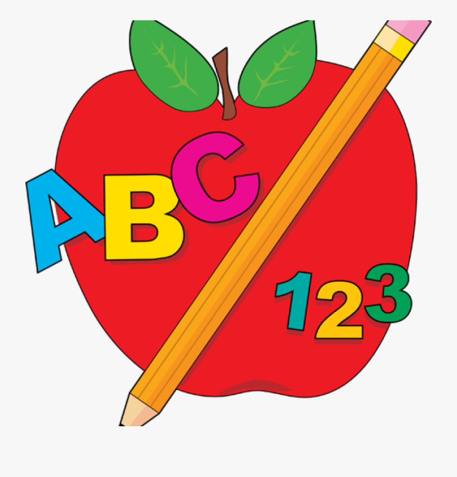 Back To School Clipart February - Clip Art Teacher Apple, Transparent Clipart