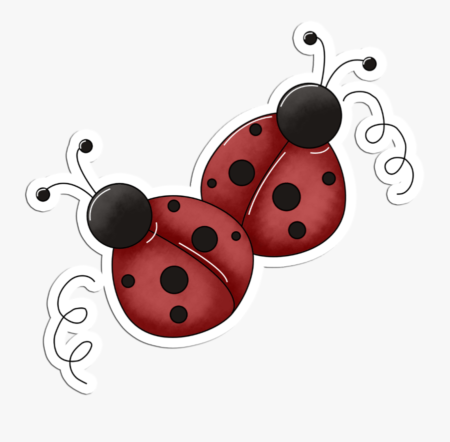 February Clipart Ladybug - Uğur Böceği Kokulu Taş, Transparent Clipart