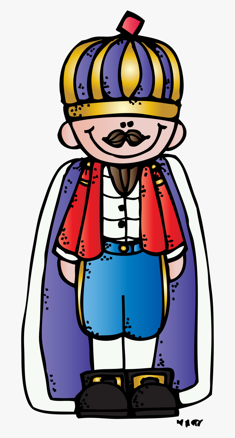 Queen Clipart Melonheadz - Old King Cole Clipart, Transparent Clipart