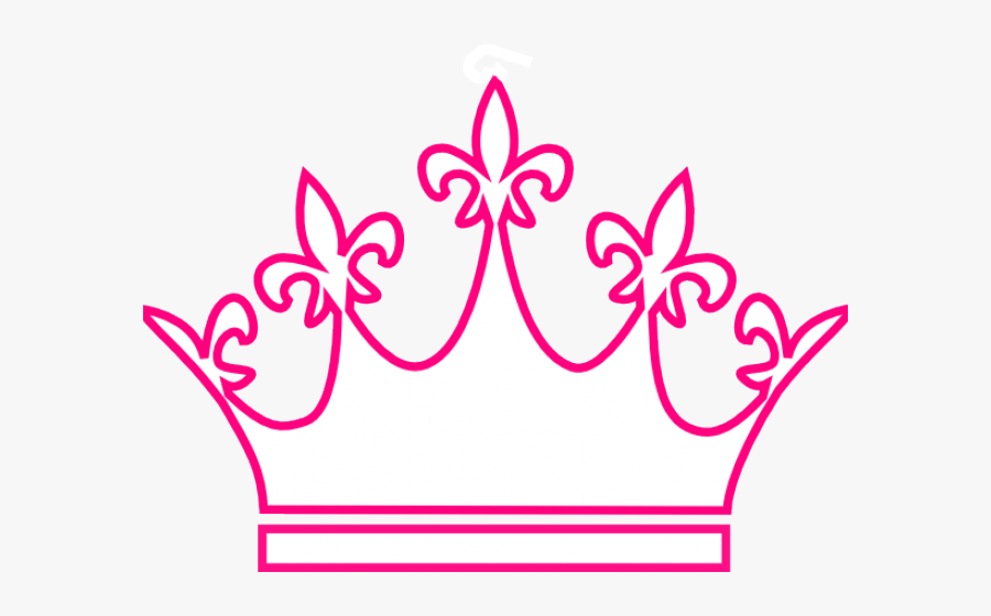 Crown Clipart The Queen - Princess Crown Clipart Black And White, Transparent Clipart