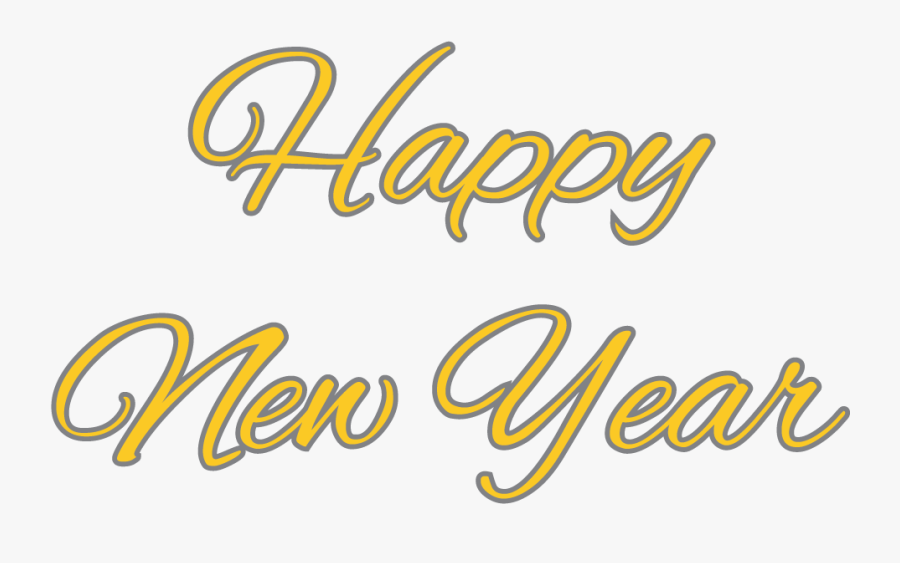 Happy January 2016 Clipart - แฮปปี้ นิ ว เยีย Png, Transparent Clipart