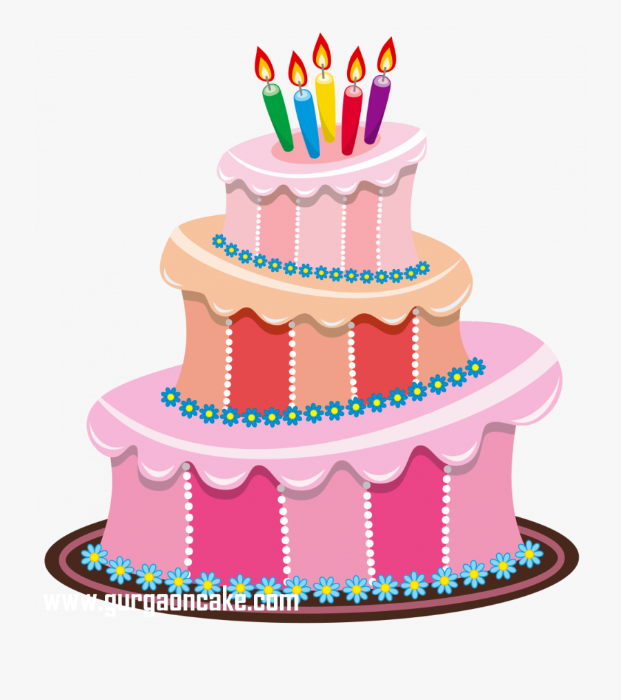 Birthday Cake Butterfly Clip Art Clear Download Anniversary - Birthday Cake Clipart, Transparent Clipart