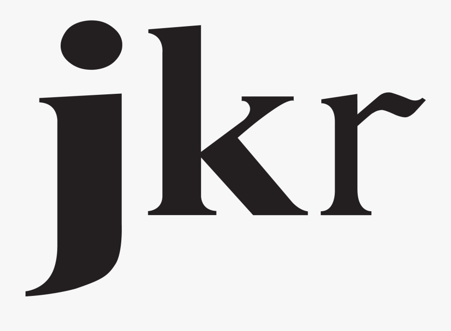 Jkr Logo White On Black - Jones Knowles Ritchie Logo, Transparent Clipart