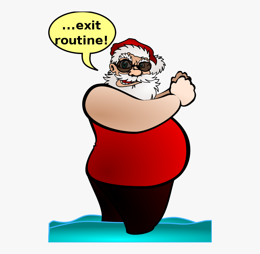 Santa Claus - Christmas Day, Transparent Clipart