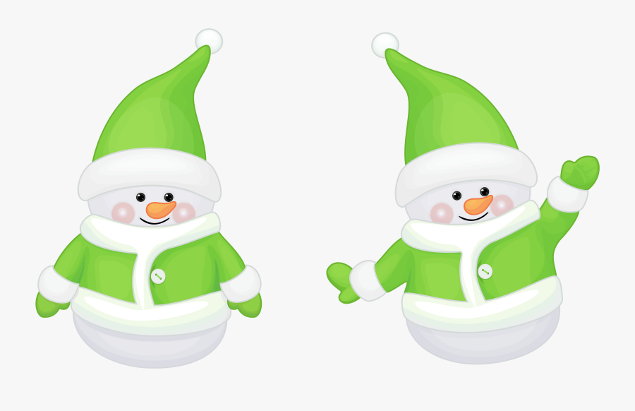 Transparent Santa Claus Decor - Santa Claus Green Png, Transparent Clipart