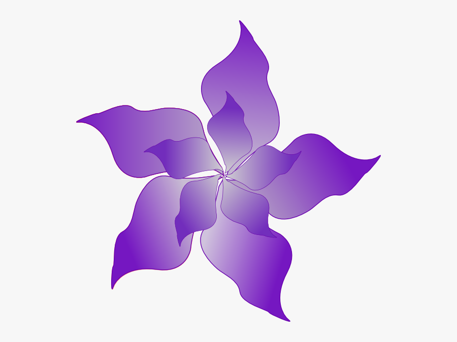 Purple Spring Flowers Clipart, Transparent Clipart