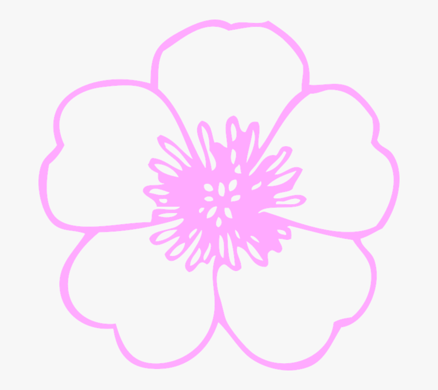 Transparent Mai Png - Poppy Flower Clipart Black And White, Transparent Clipart