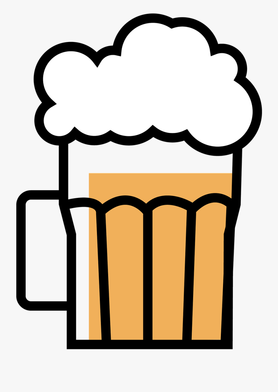 Beer, Mug, Alcohol, Pub, Drin - Alcohol Clipart Png, Transparent Clipart