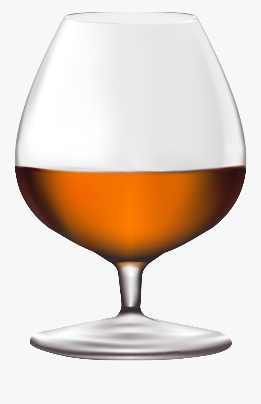 Brandy Glass Png Clipart - Transparent Liquor Glass Png, Transparent Clipart