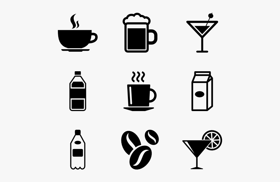 Beer Glasses Drink Cocktail - Drink Icon Vector Free, Transparent Clipart