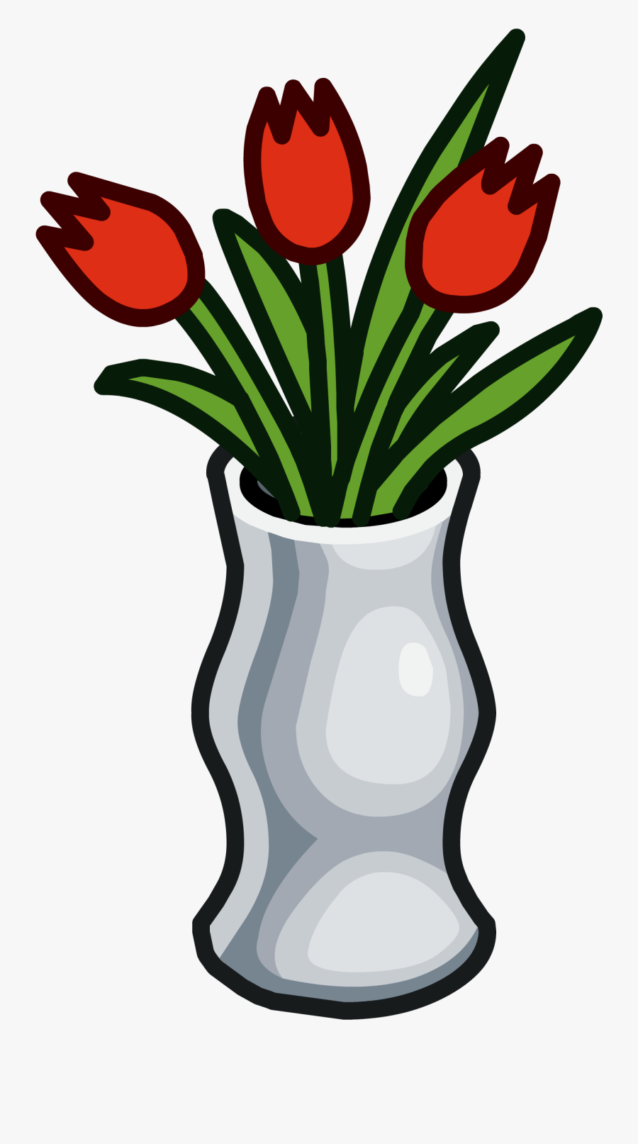 Transparent Spring Flowers Clipart - Flower Vase Clipart Transparent, Transparent Clipart
