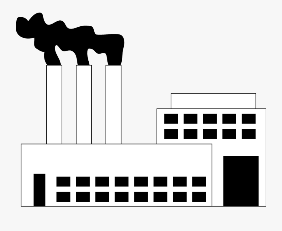 Factory Smoke Cliparts Free Download Clip Art - Factory Clipart No Background, Transparent Clipart