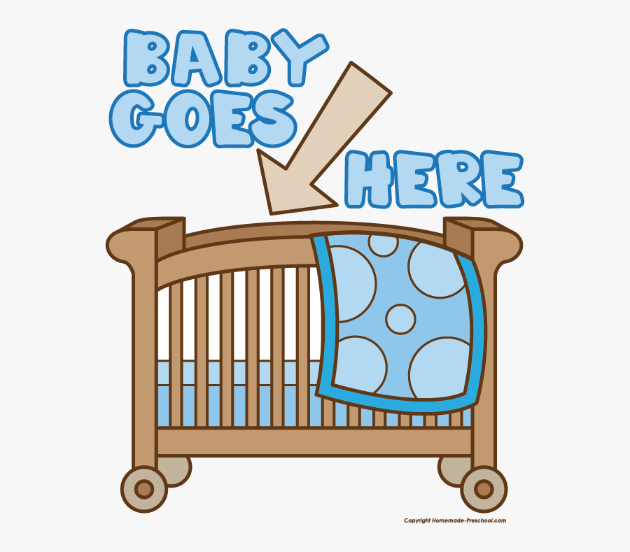 Baby Crib Clipart, Transparent Clipart