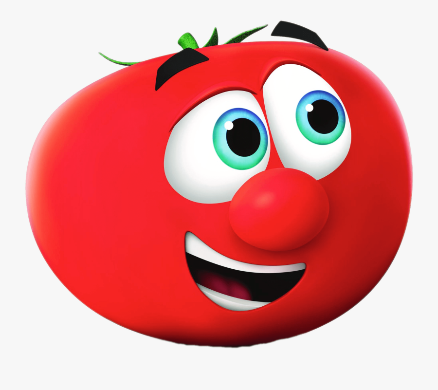 Tomato Clipart Big - Veggietales Bob The Tomato, Transparent Clipart