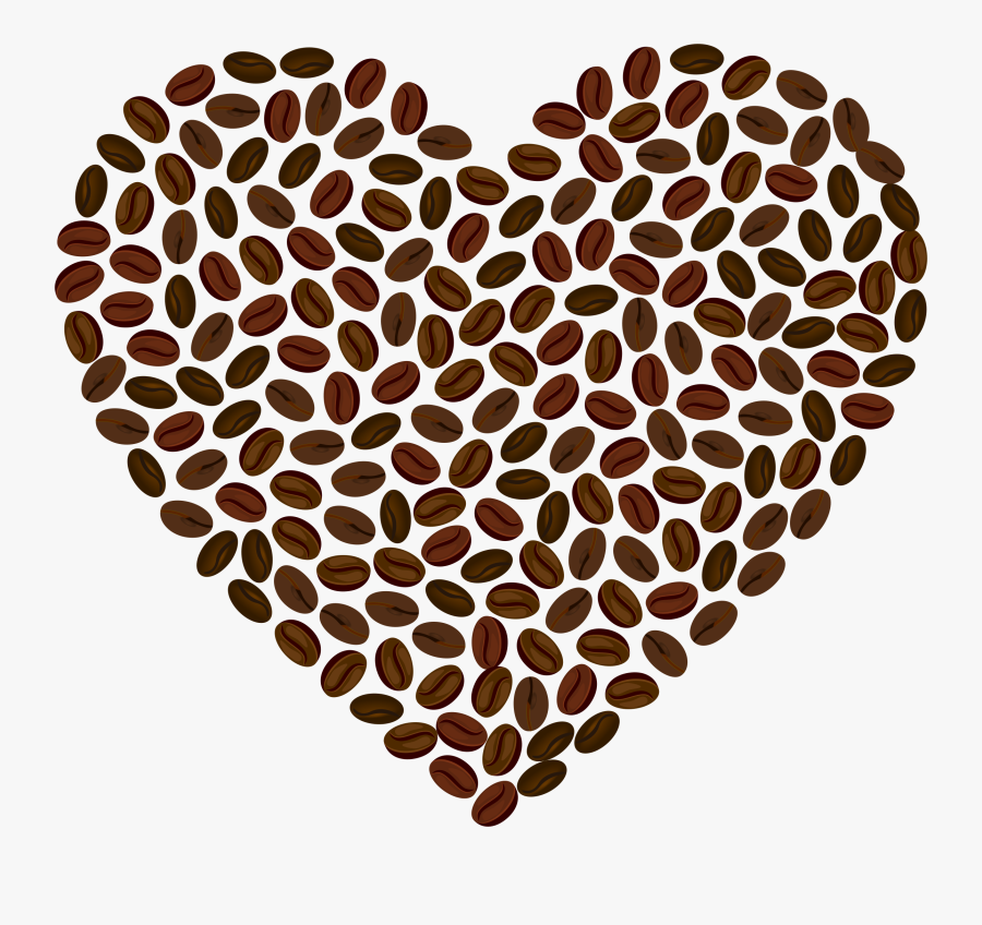 Coffee Clipart Coffee Heart - Coffee Heart Clip Art, Transparent Clipart